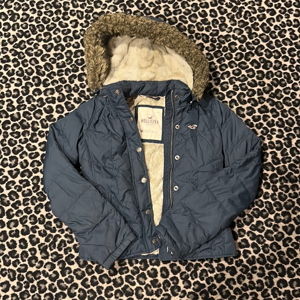 Hollister puffer jacket